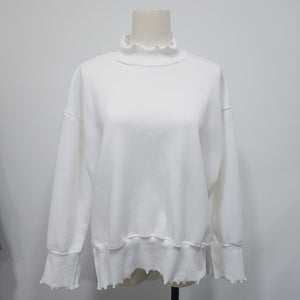 T1031 High neck oversized jumper