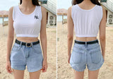 T1205 Cropped Tank Top