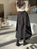 P3038 Layered Maxi Skirt