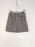P3033 千鳥紋A-line skirt